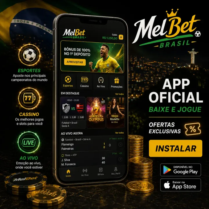 Infográfico com nota final e resumo da review da MelBet.webp